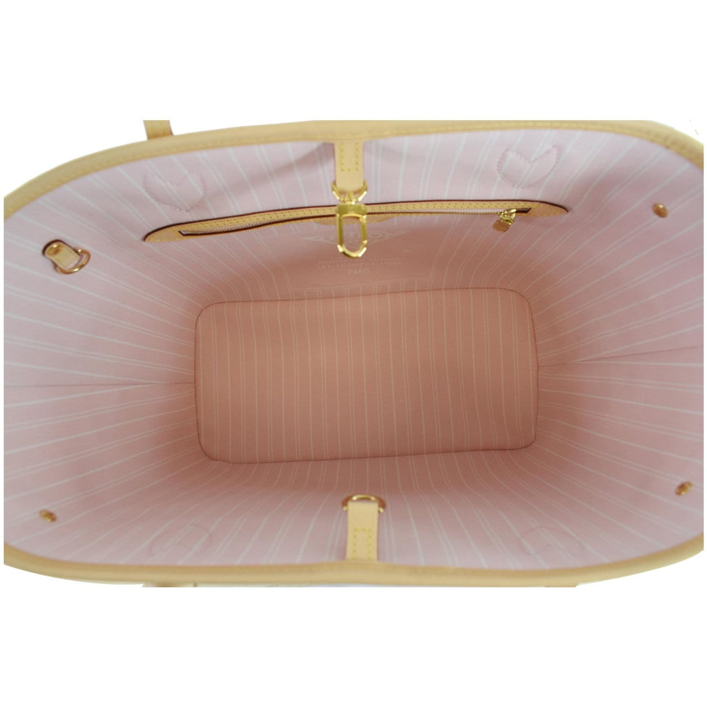 LOUIS VUITTON Neverfull MM Pool Monogram Giant Tote Shoulder Bag Light Pink - Hot Deals