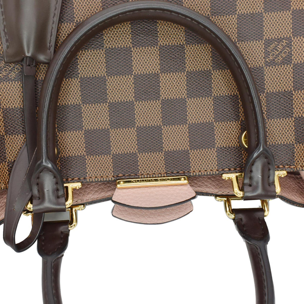 LOUIS VUITTON Brittany Damier Ebene Shoulder Bag Brown