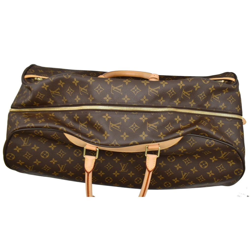 LOUIS VUITTON Eole 60 Monogram Canvas Rolling Luggage Bag Brown