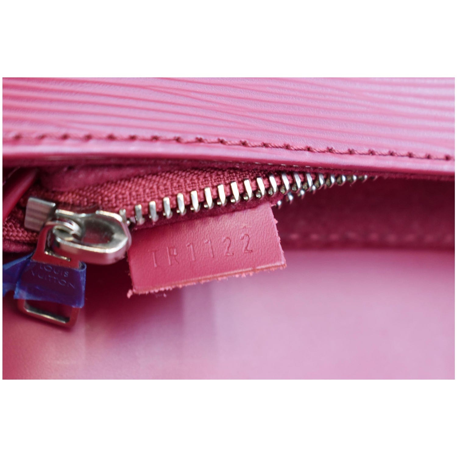 LOUIS VUITTON Eden PM EPI Leather Shoulder Bag Fuchsia