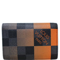 LOUIS VUITTON Damier Graphite Giant Pocket Organizer Wallet Orange - 10% OFF