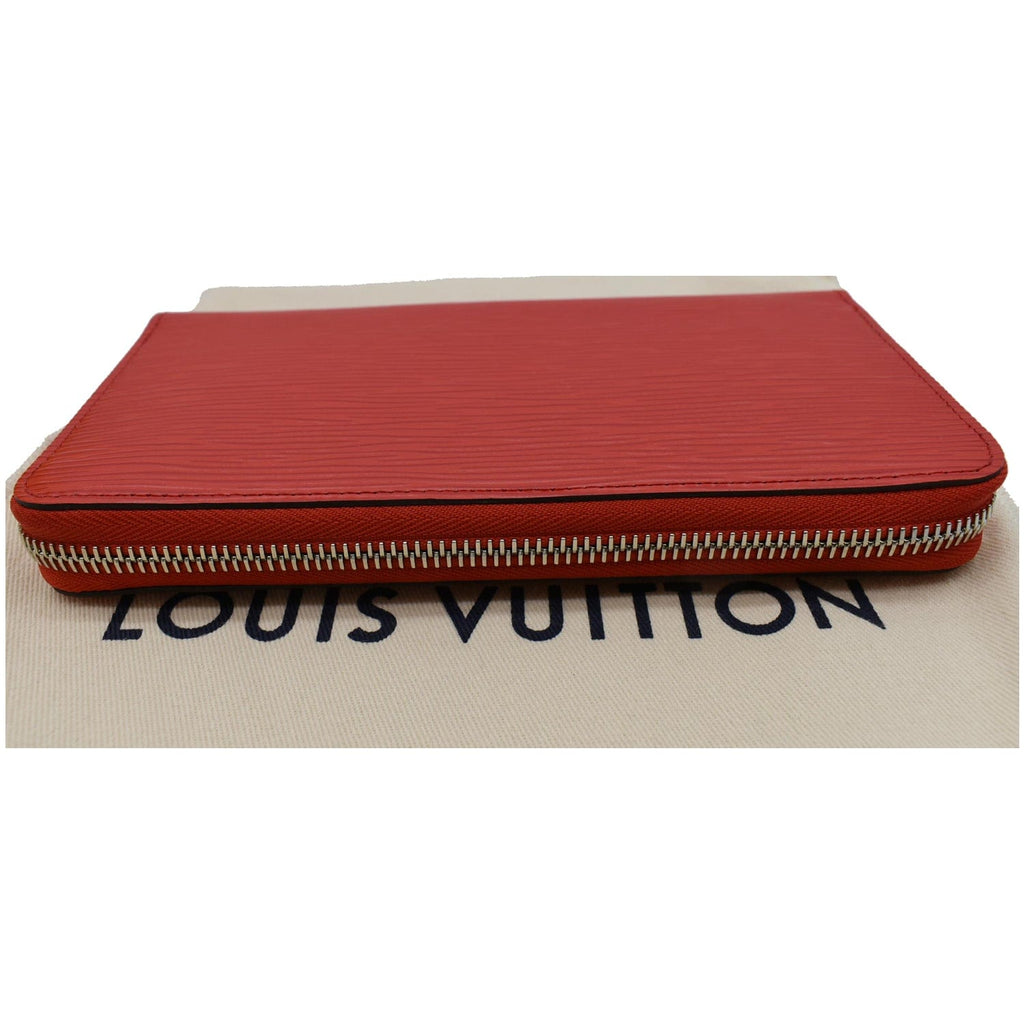 LOUIS VUITTON Epi Leather Zippy Wallet Red - 10% OFF