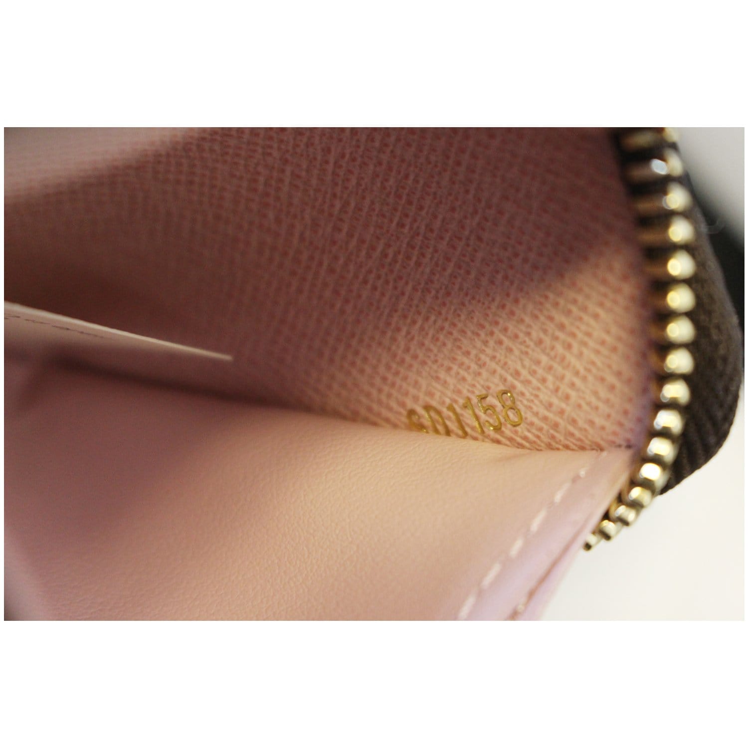 LOUIS VUITTON Clemence Damier Ebene Wallet