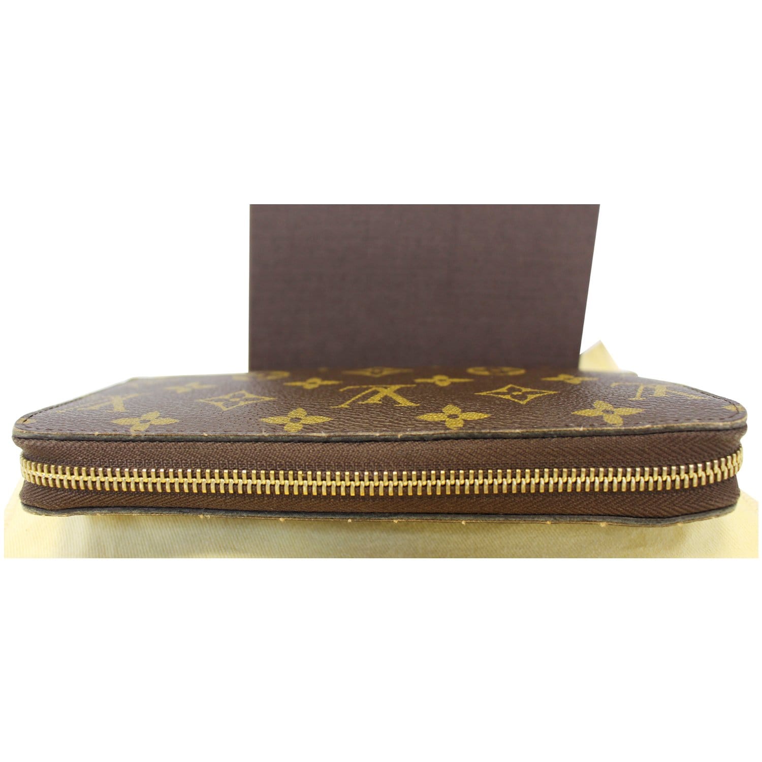 Louis Vuitton Zippy Monogram Canvas Brown Wallet