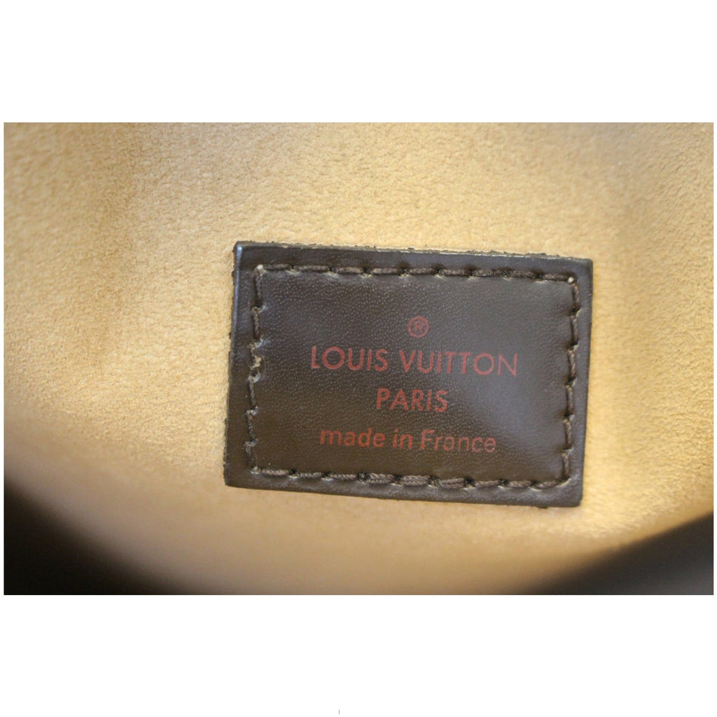 LOUIS VUITTON Kensington Damier Ebene Shoulder Handbag