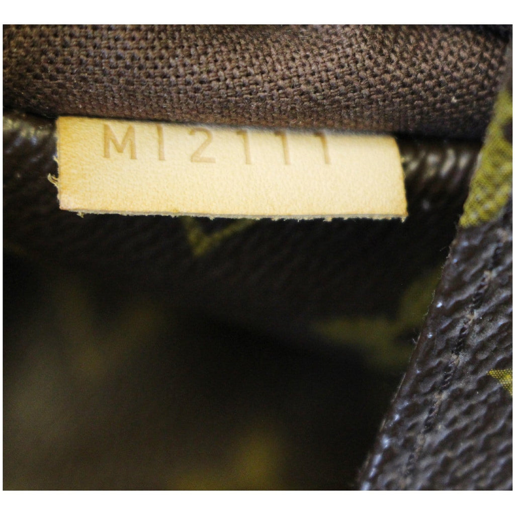 LOUIS VUITTON Menilmontant MM Monogram Canvas Shoulder Crossbody Bag