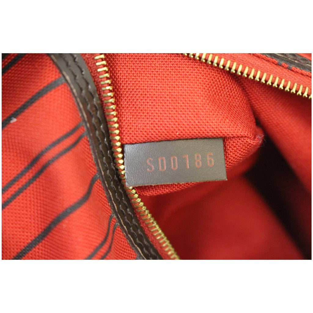 LOUIS VUITTON Delightful MM NM Damier Ebene Hobo Shoulder Bag