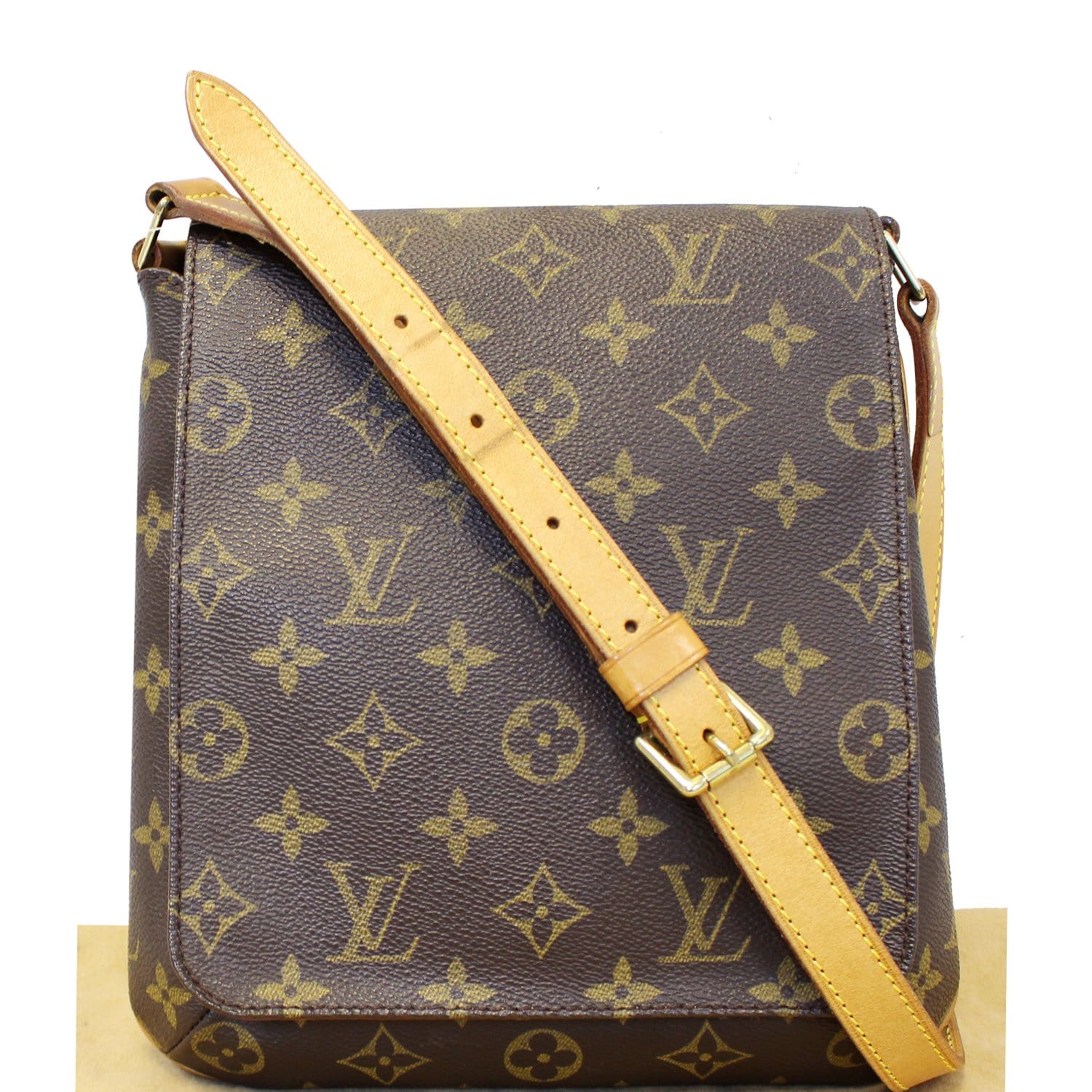 LOUIS VUITTON Mtte Salsa Monogram Canvas Short Strap Shoulder Bag