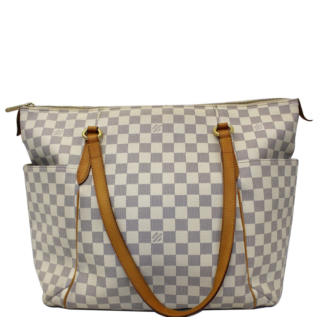 LOUIS VUITTON Totally GM Damier Azur Tote Shoulder Bag