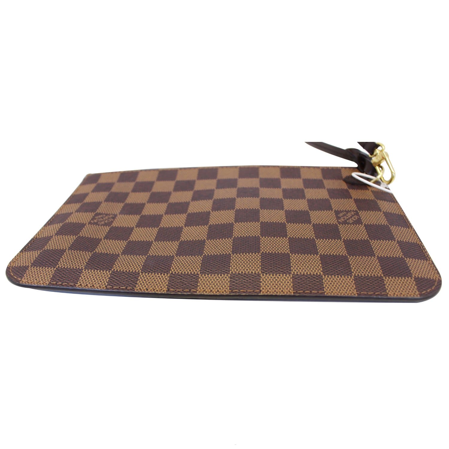 LOUIS VUITTON Pochette Wristlet Pouch Damier Ebene Neverfull GM