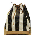 LOUIS VUITTON Noe Large Monogram Rayure Shoulder Bag