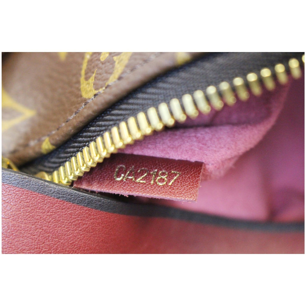 LOUIS VUITTON Tuileries Besace Monogram Canvas Shoulder Bag Rose Bruyere