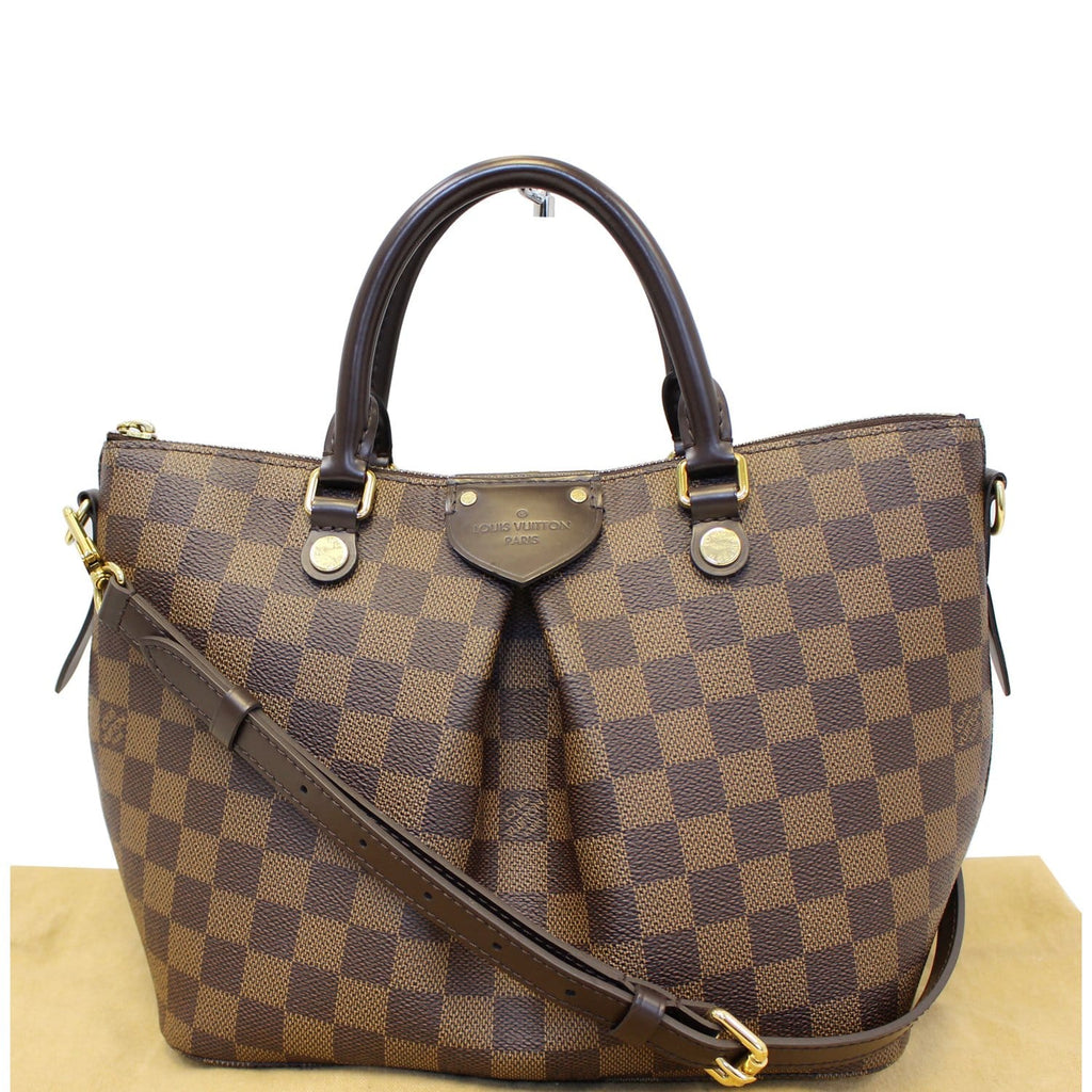 LOUIS VUITTON Siena PM Damier Ebene Shoulder Handbag