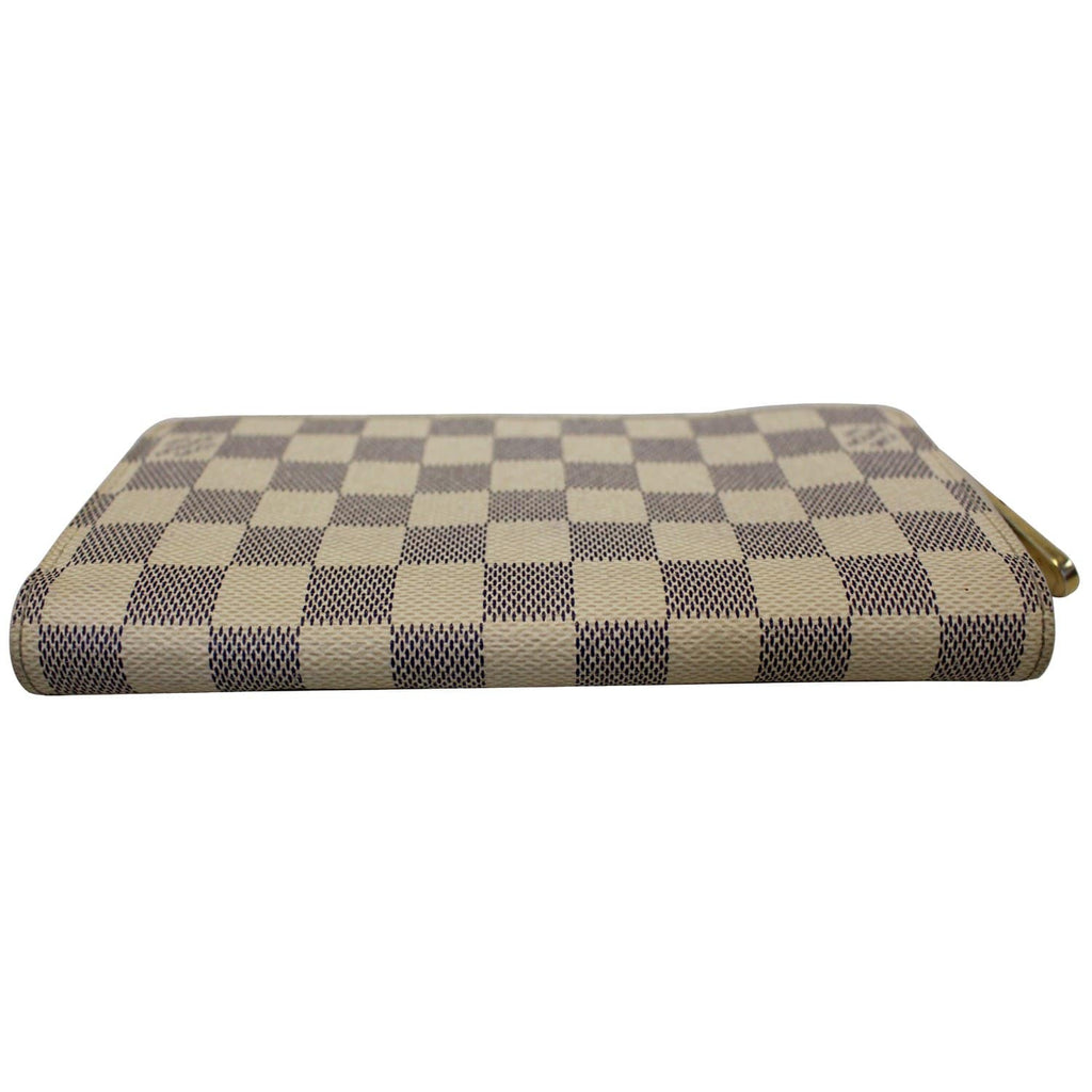 LOUIS VUITTON Damier Azur Zippy Zip Around Long Wallet