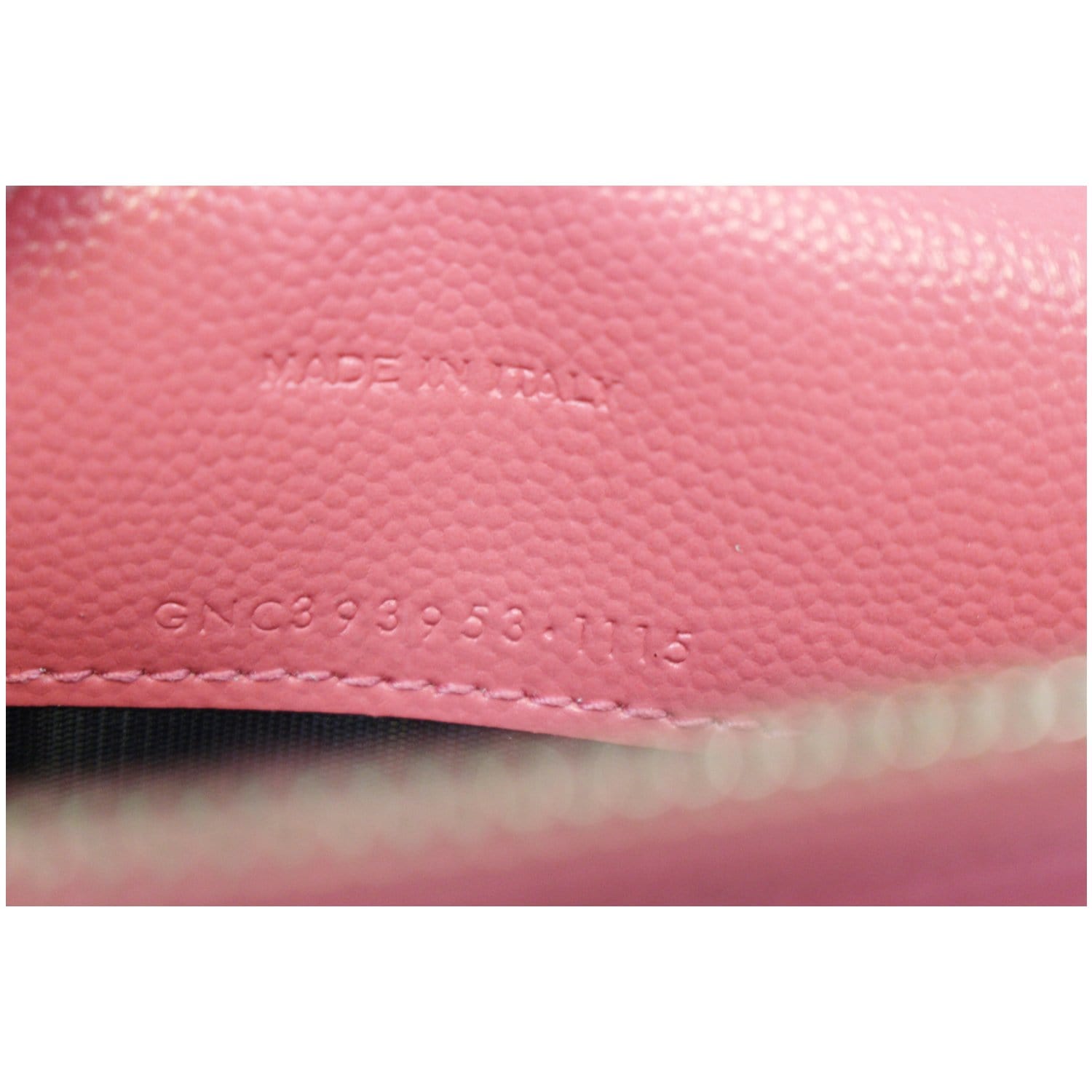 YVES Saint Laurent Monogram Matelasse Wallet-on-A-Chain Crossbody Bag Pink
