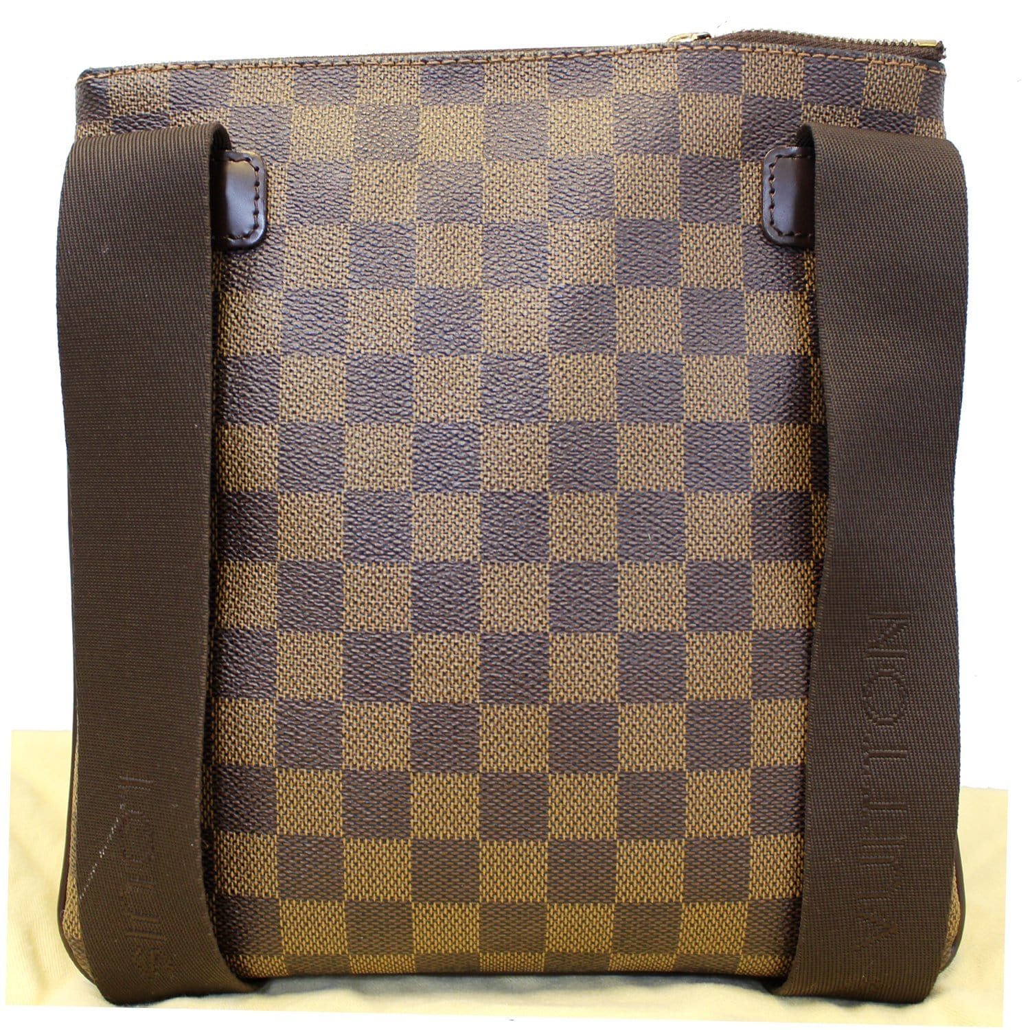 LOUIS VUITTON Pochette Melville Damier Ebene Shoulder Crossbody Bag