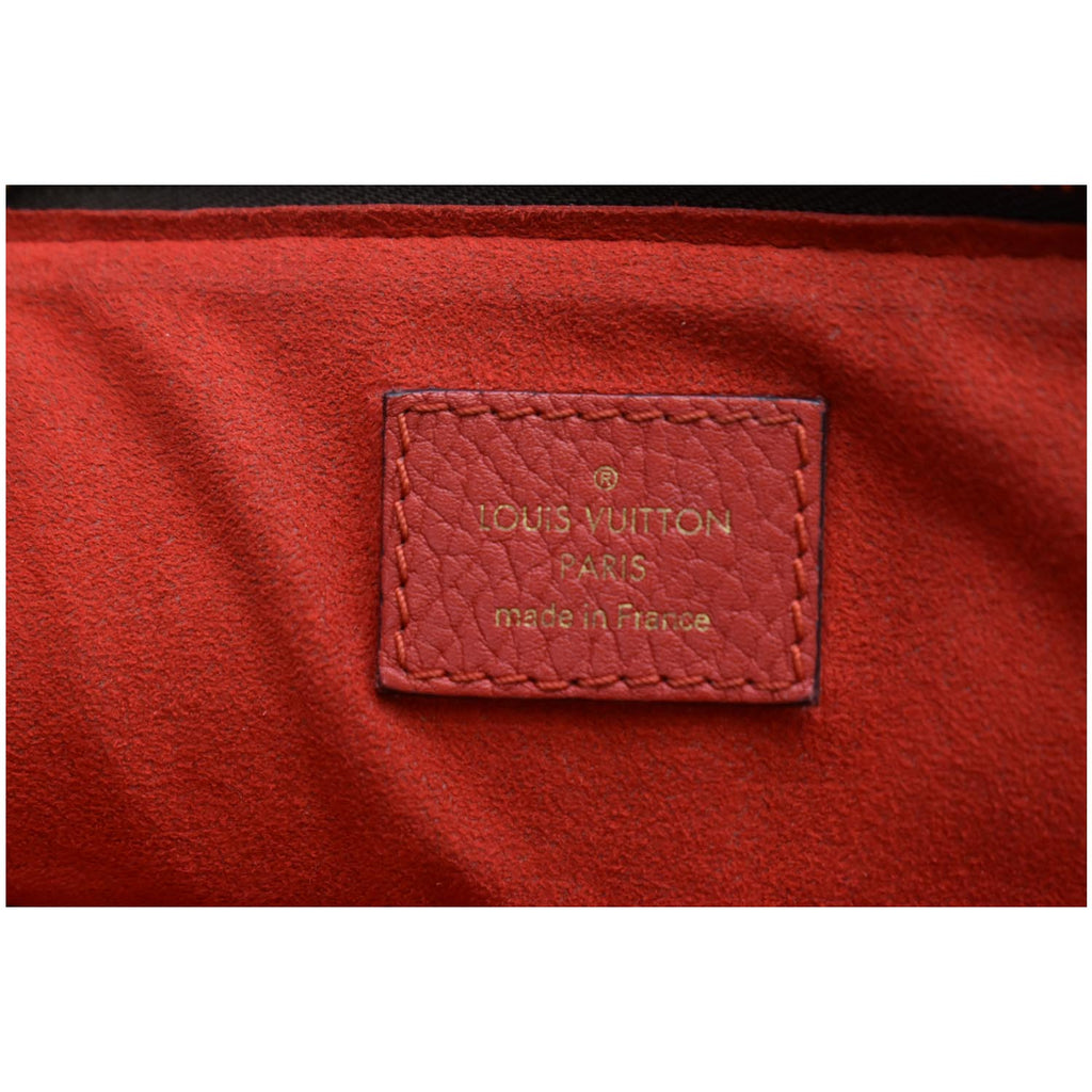 LOUIS VUITTON Estrela NM Monogram Canvas Shoulder Bag Coquelicot