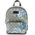 GUCCI Blooms Gucci Supreme Monogram Backpack Blue 546327