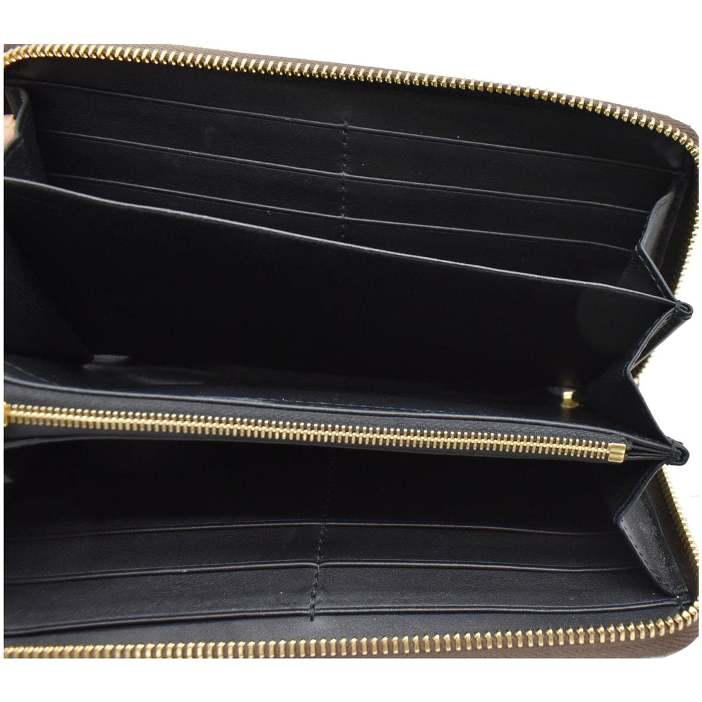 GUCCI Gucci Marmont Python Leather Zip Around Wallet Multicolor 456117