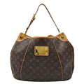 LOUIS VUITTON Galliera PM Monogram Canvas Shoulder Bag Brown