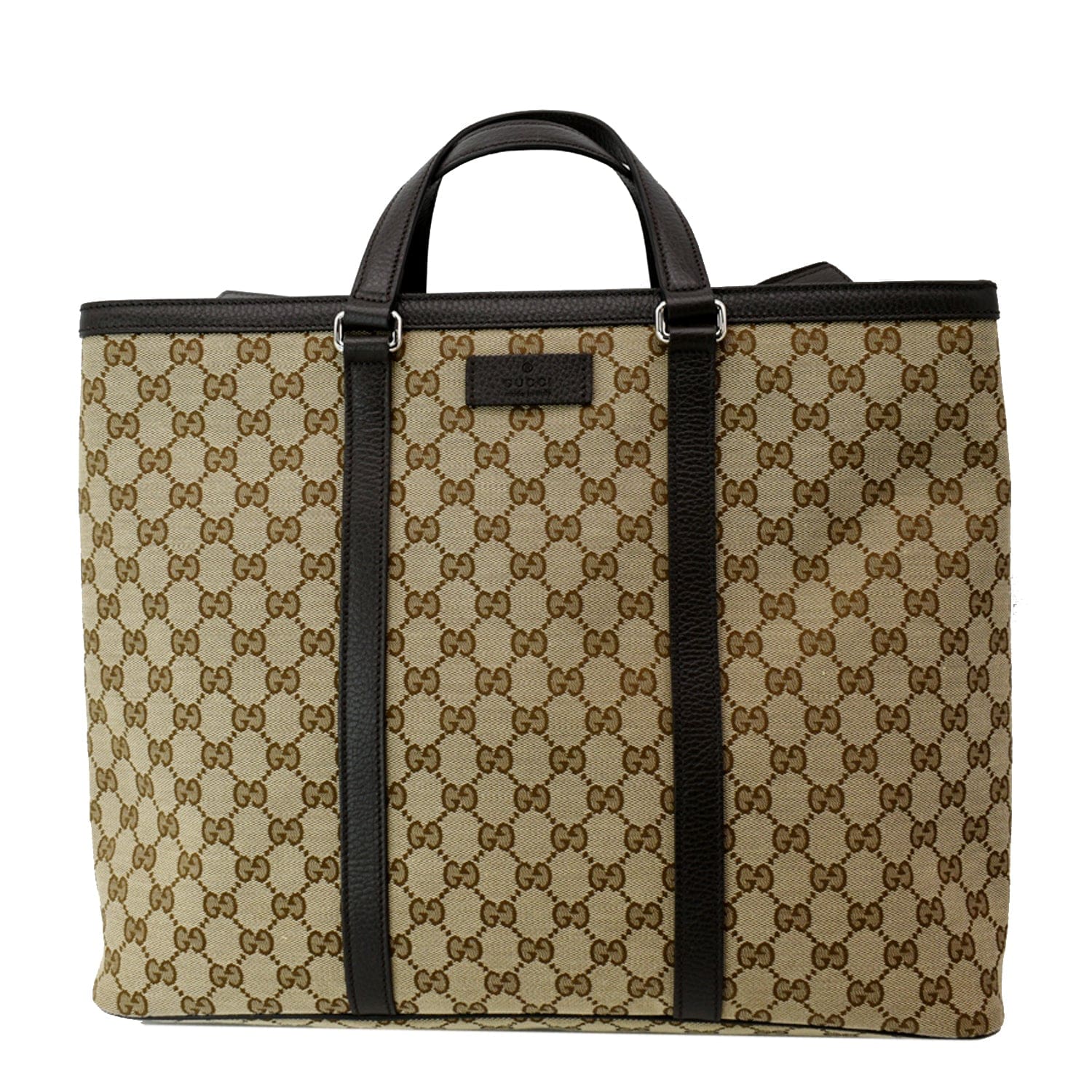 GUCCI Borsa Donna Large Gucci Canvas Tote Bag Beige 449169