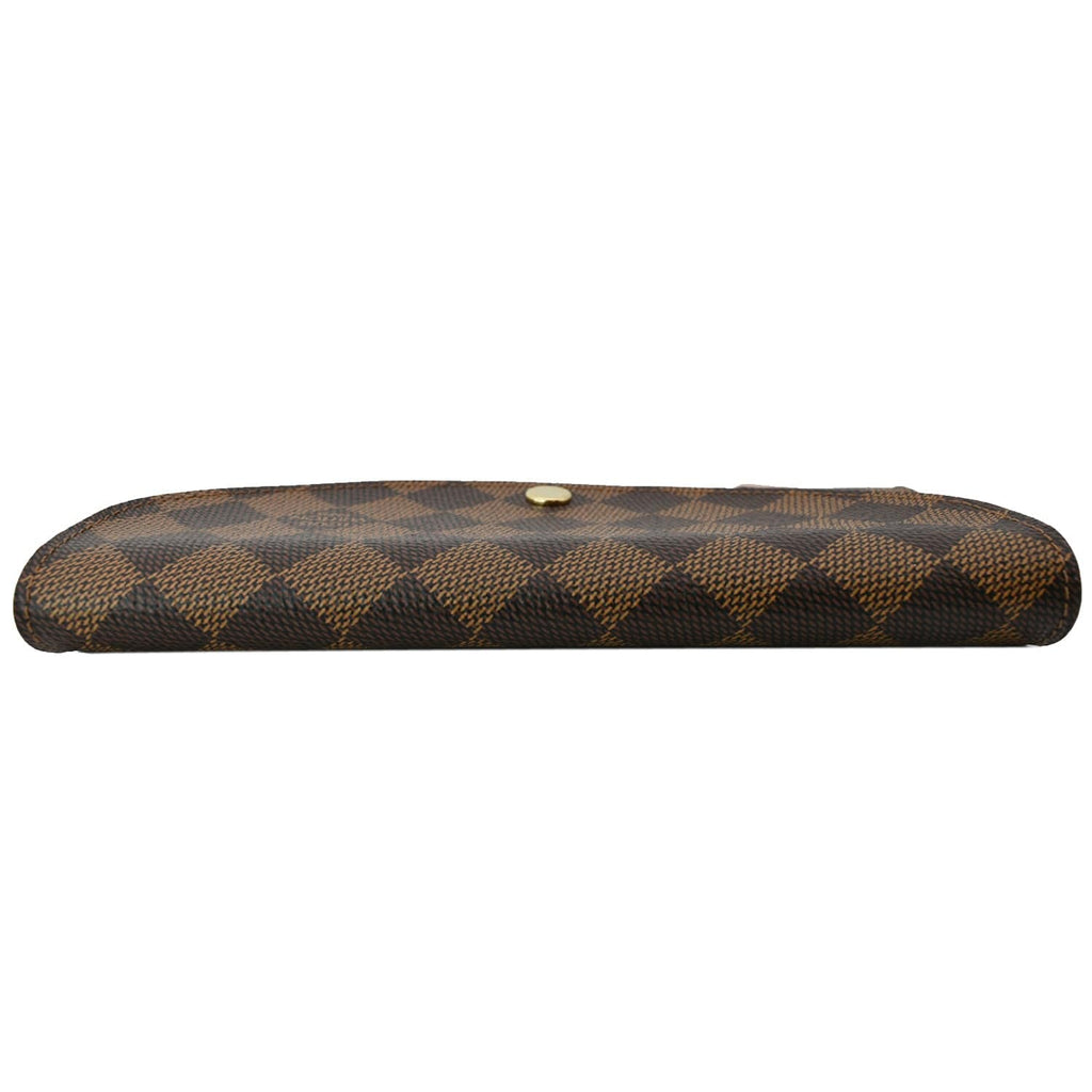 LOUIS VUITTON Caissa Damier Ebene Wallet Rose Ballerine - Hot Deals