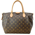 LOUIS VUITTON Turenne MM Monogram Canvas 2Way Shoulder Bag Brown