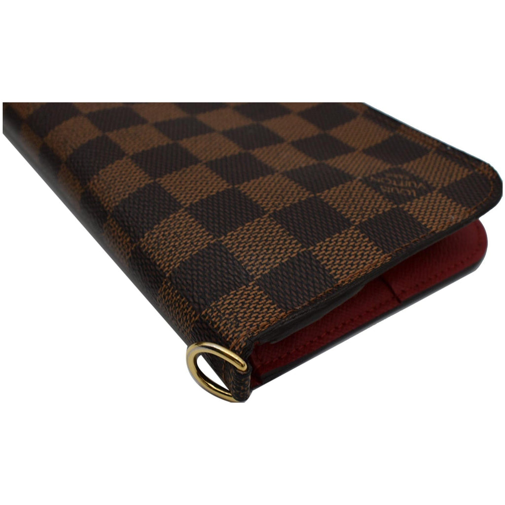 LOUIS VUITTON Insolite Damier Ebene Wallet Brown