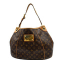 LOUIS VUITTON Galliera PM Monogram Canvas Shoulder Bag Brown