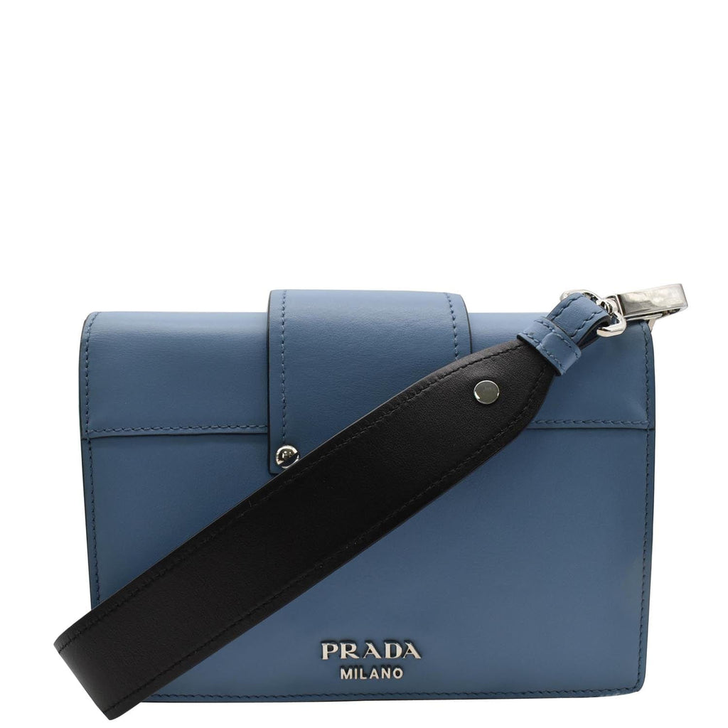 PRADA City Plex Ribbon  Shoulder Bag Blue/Pink
