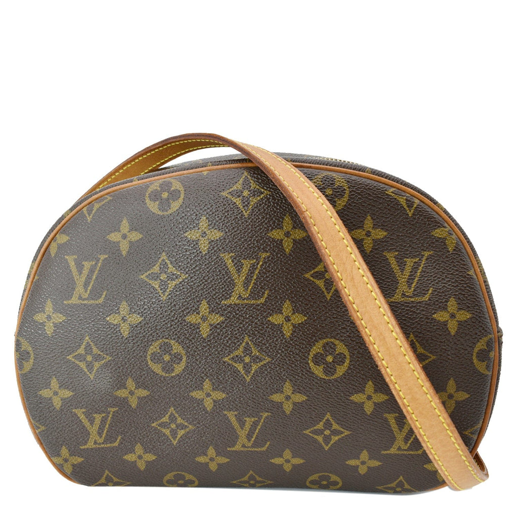 LOUIS VUITTON Blois  Monogram Canvas Crossbody Bag Brown