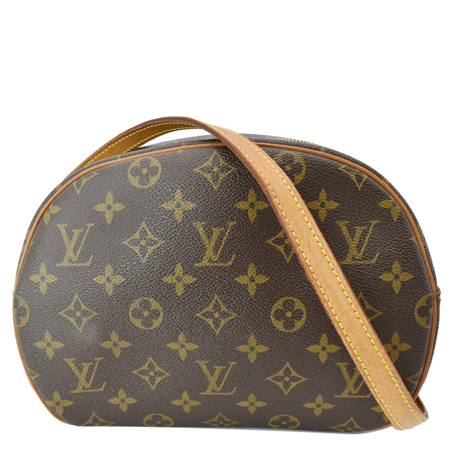 LOUIS VUITTON Blois  Monogram Canvas Crossbody Bag Brown