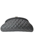 Chanel Timeless Caviar Quilted Leather Clutch Black