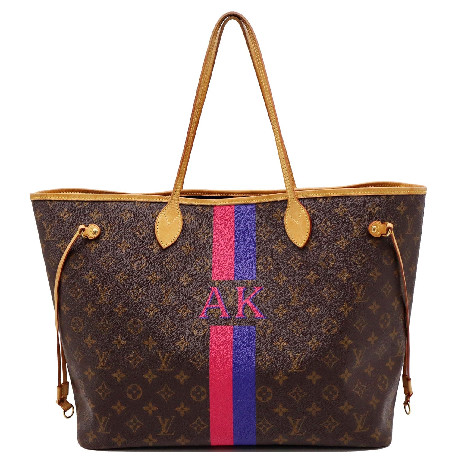 LOUIS VUITTON Neverfull GM My LV Heritage Monogram Canvas Tote Bag Brown