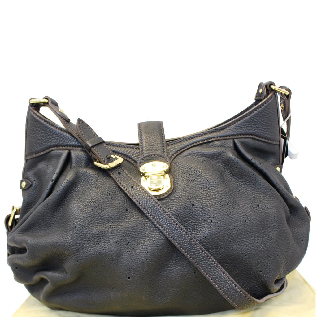 LOUIS VUITTON Mahina XS Monogram Black Leather Shoulder Bag