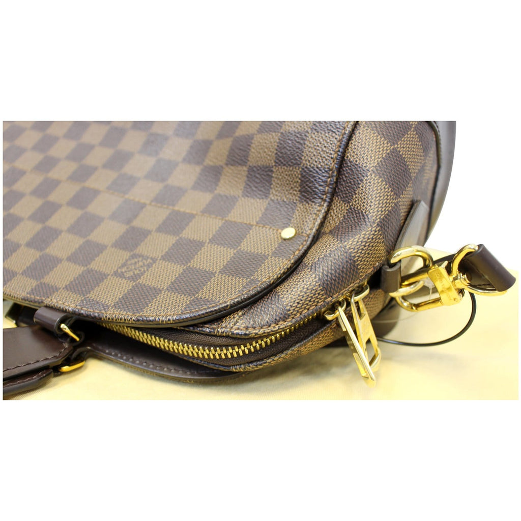 LOUIS VUITTON Kensington Bowling Damier Ebene Shoulder Handbag