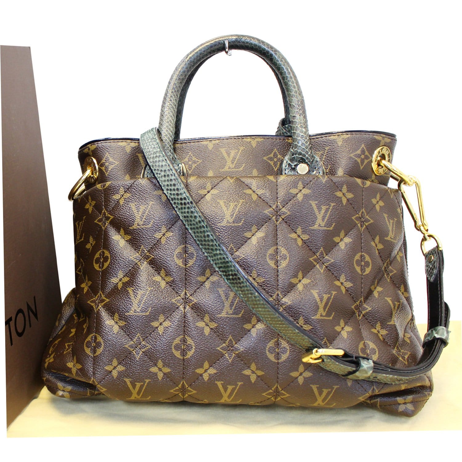 LOUIS VUITTON Etoile Exotique MM Monogram Tote Shoulder Bag