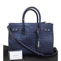 YVES SAINT LAURENT Sac de Jour Small Caviar Leather-Embossed Satchel Bag