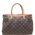 LOUIS VUITTON Pallas Monogram Canvas Shoulder Handbag