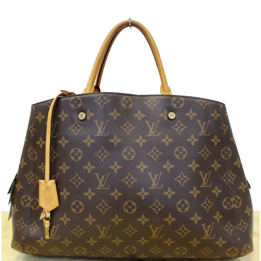 LOUIS VUITTON Montaigne GM Monogram Canvas Shoulder Handbag