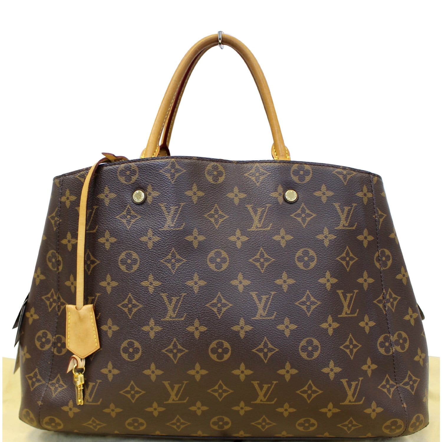 LOUIS VUITTON Montaigne GM Monogram Canvas Shoulder Handbag