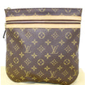 LOUIS VUITTON Pochette Bosphore Monogram Canvas Crossbody Bag