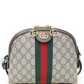 GUCCI Ophidia Gucci Supreme Monogram Web Shoulder Crossbody Bag