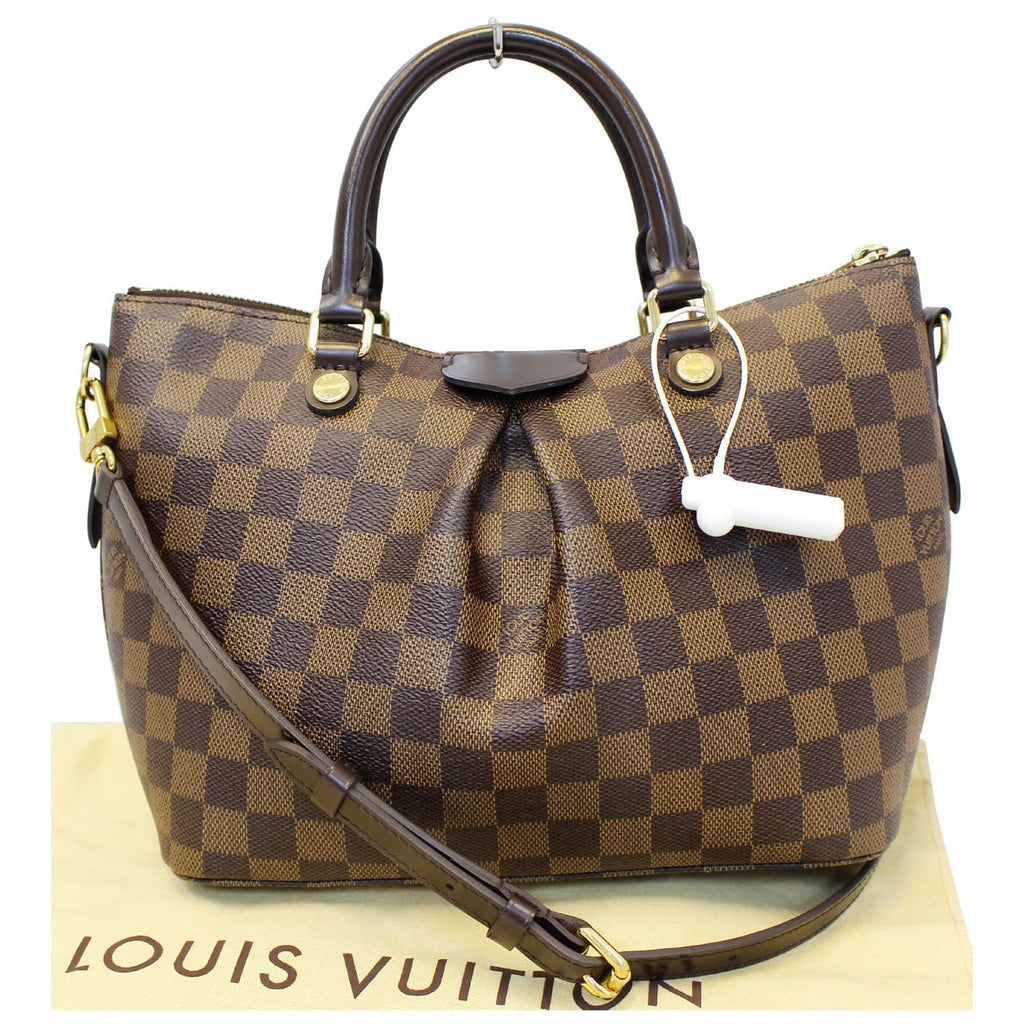 LOUIS VUITTON Siena PM Damier Ebene Shoulder Handbag