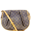 LOUIS VUITTON Menilmontant MM Monogram Canvas Shoulder Crossbody Bag