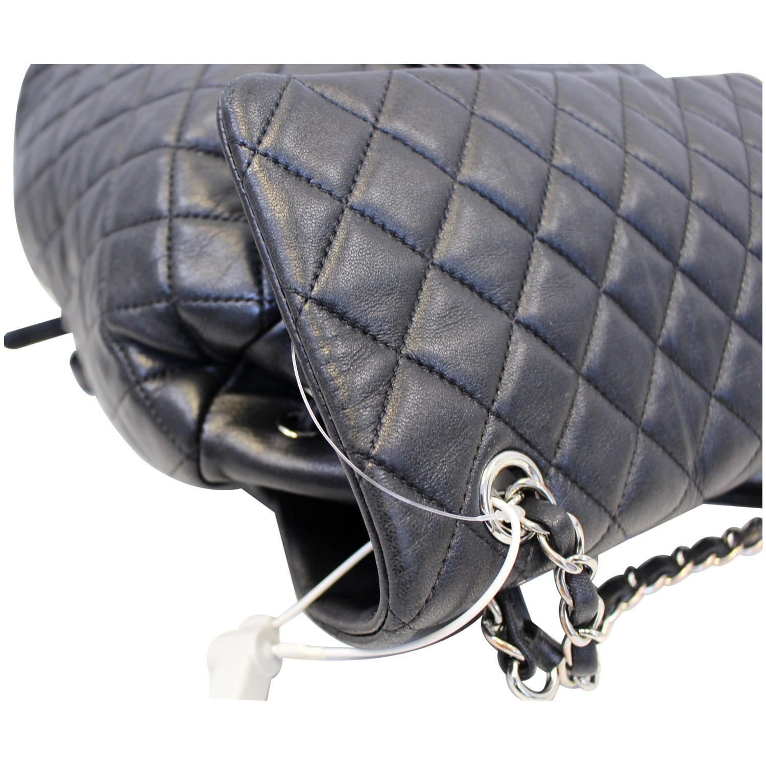 Chanel Urban Spirit  Leather Backpack Bag Black