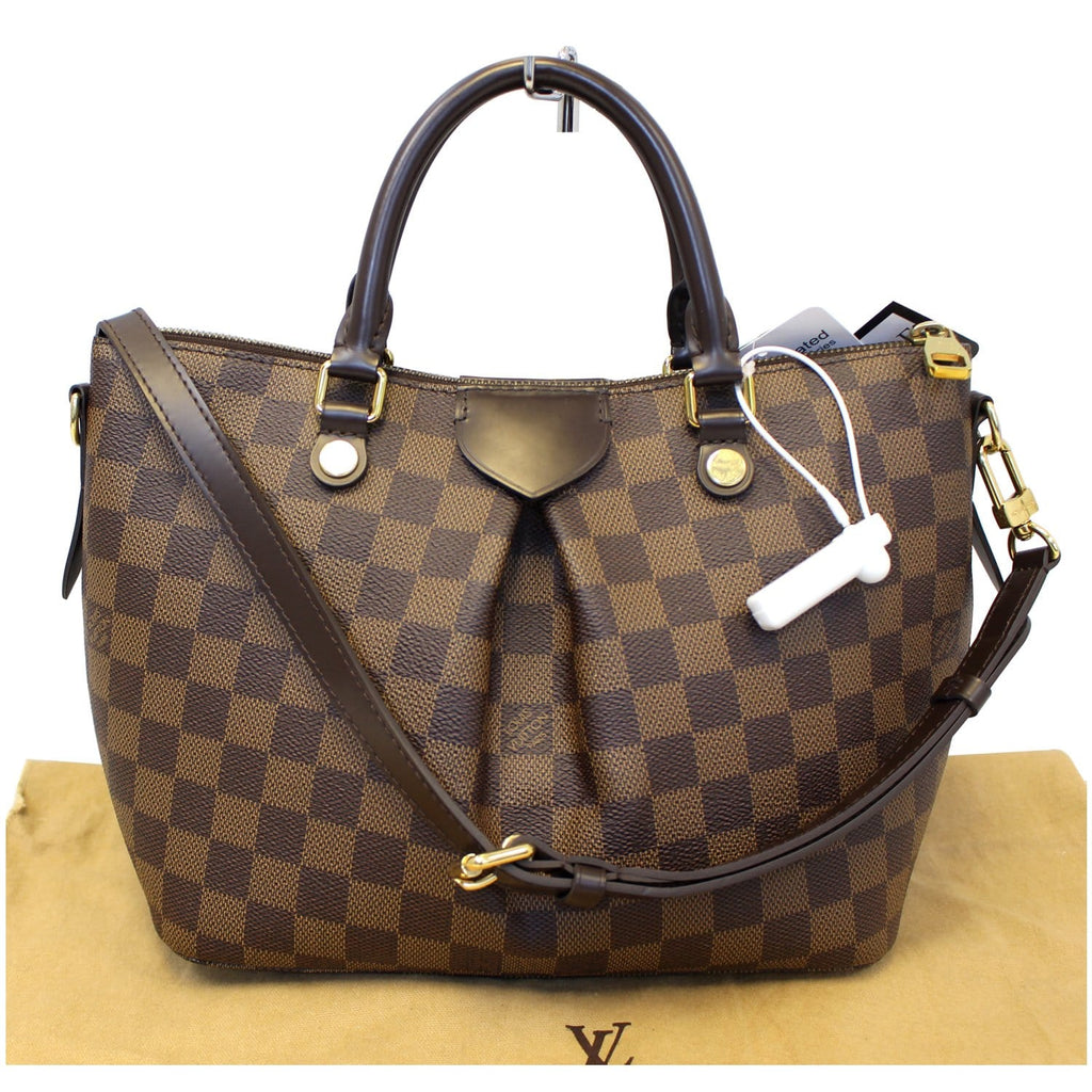 LOUIS VUITTON Siena PM Damier Ebene Shoulder Handbag