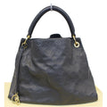 Louis Vuitton Artsy MM Empreinte Blue Infini Monogram Shoulder Bag