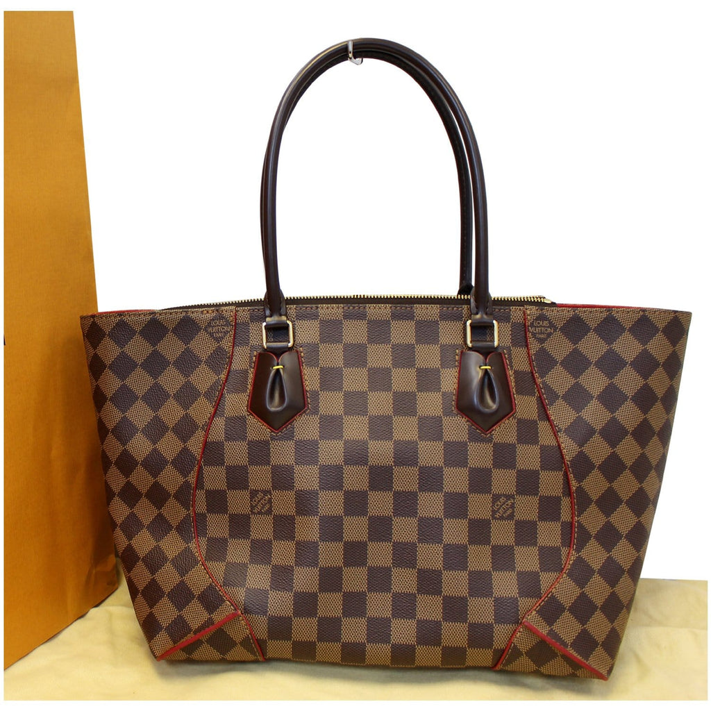 LOUIS VUITTON Caissa MM Damier Ebene Tote Bag - 25% OFF