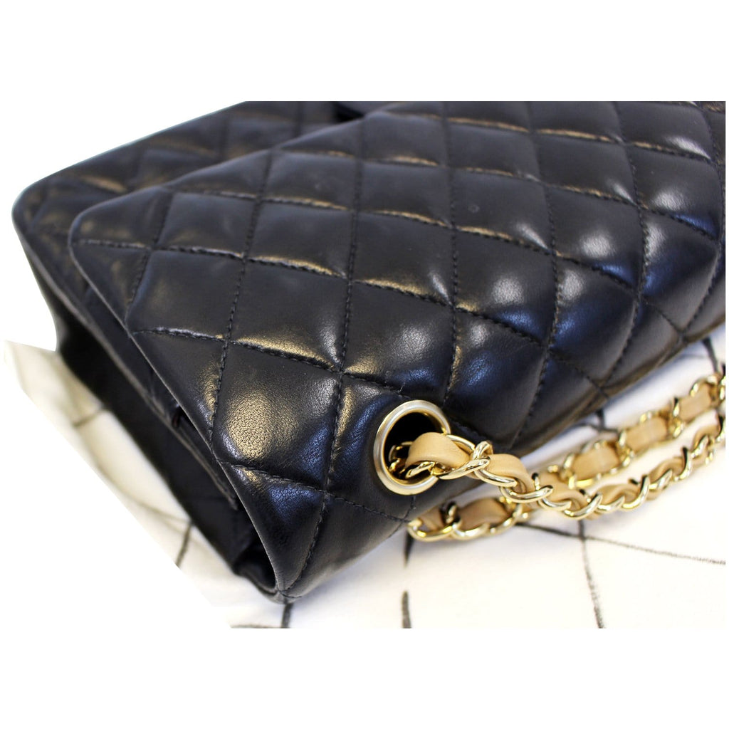 Chanel Classic Jumbo Quilted  Leather Double Flap Shoulder Bag